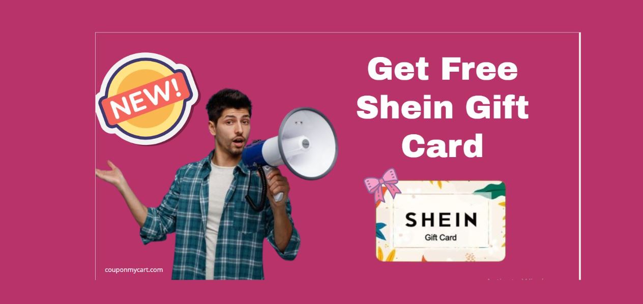 a young guy announcing free shein gift cards