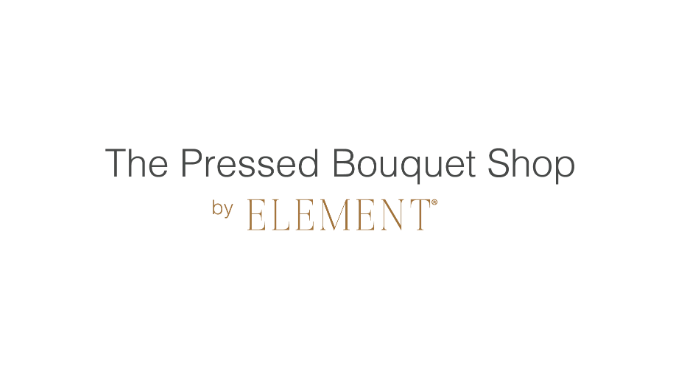 The Pressed Bouquet Shop logo